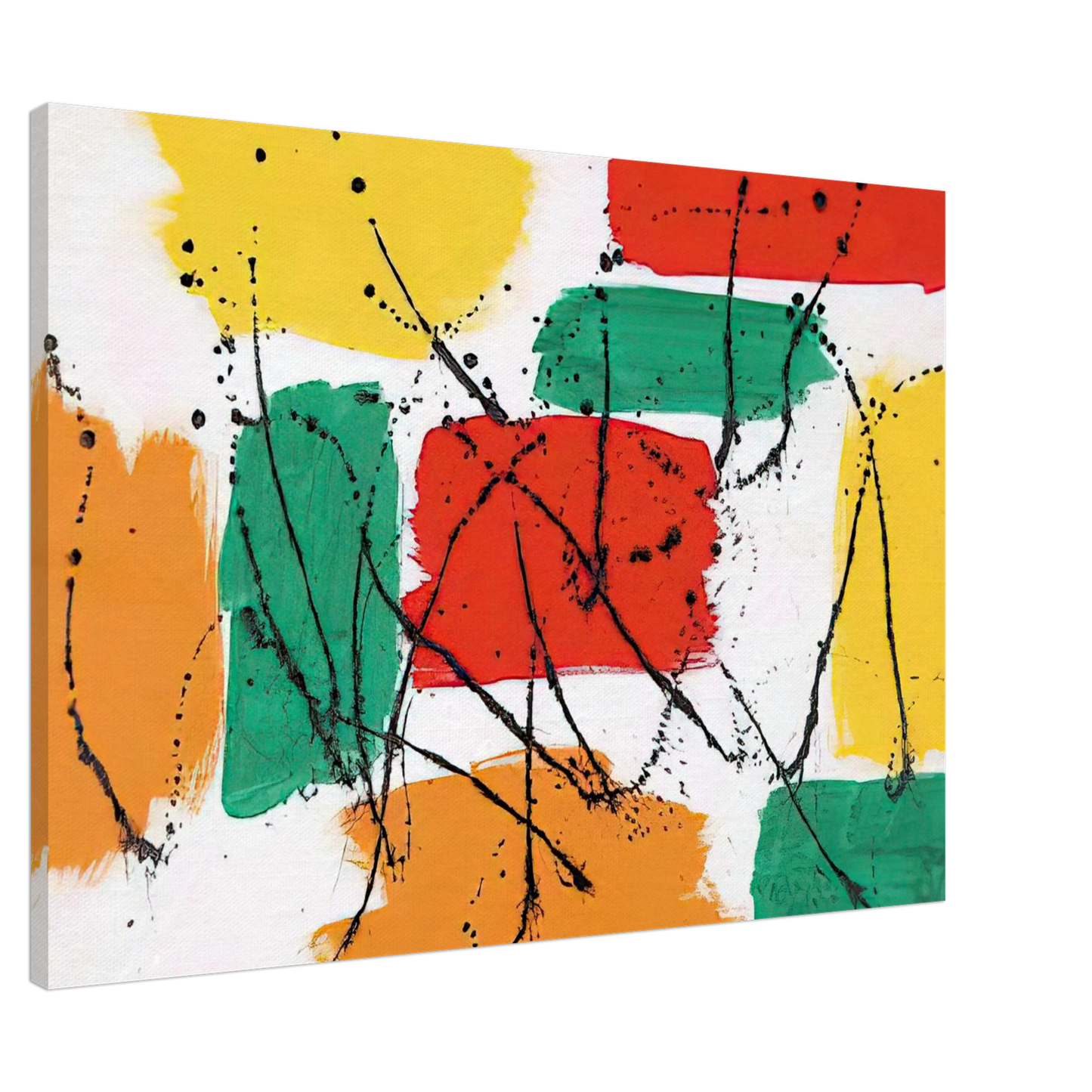 Marcel Barbeau - Reflets Printanieres Canvas - 20x30 cm / 8x12 inches-canvas