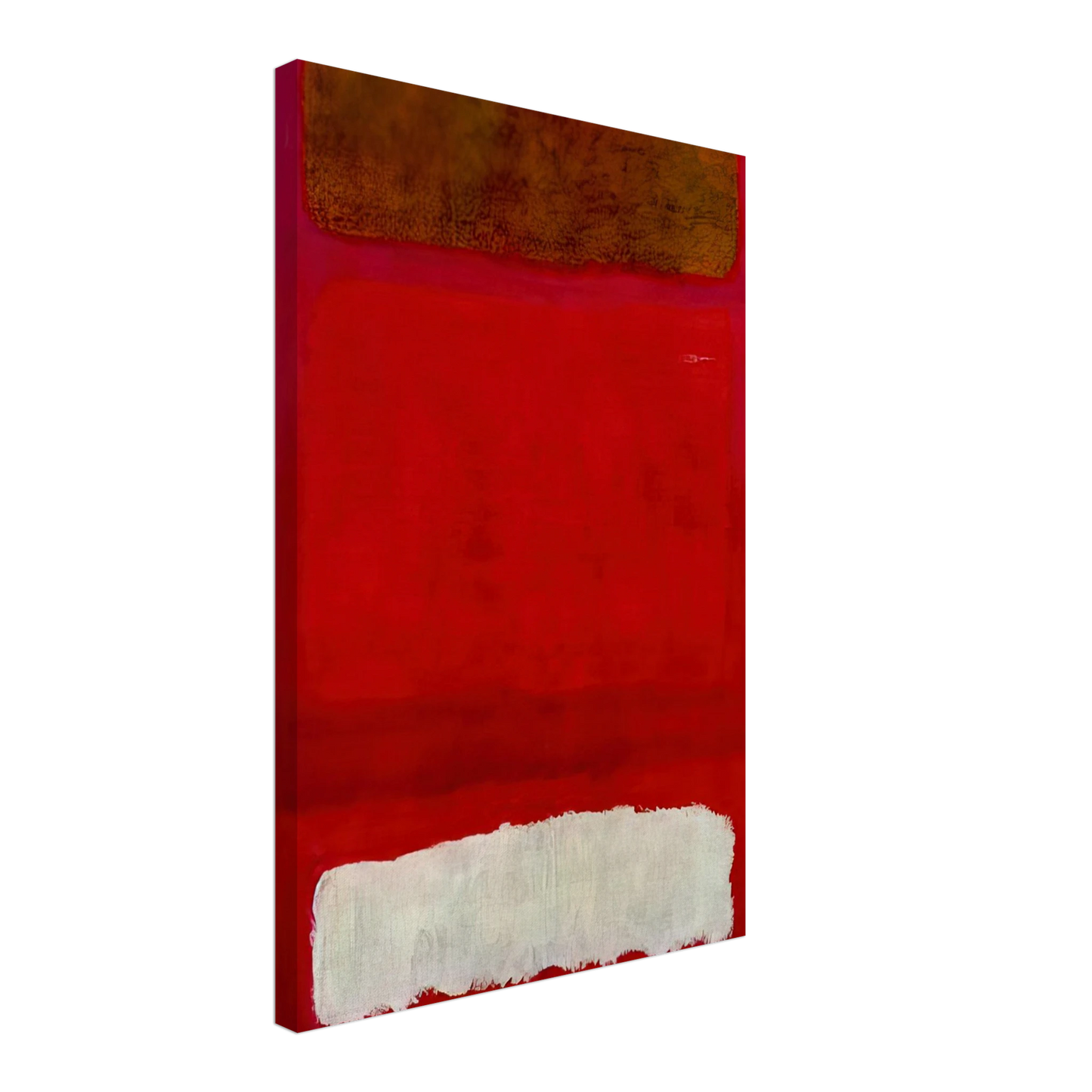 Mark Rothko - No. 16 Red, White, and Brown - 1957 Canvas - 40x60 cm / 16x24 inches-canvas