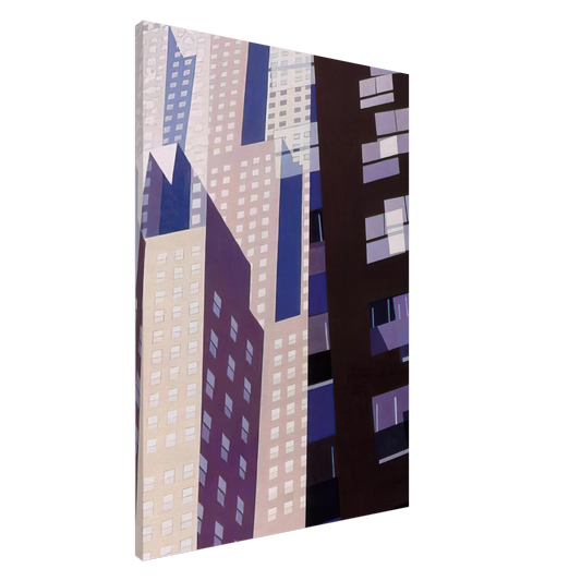 Charles Sheeler - Windows - 1952 Canvas - 20x30 cm / 8x12 inches-canvas