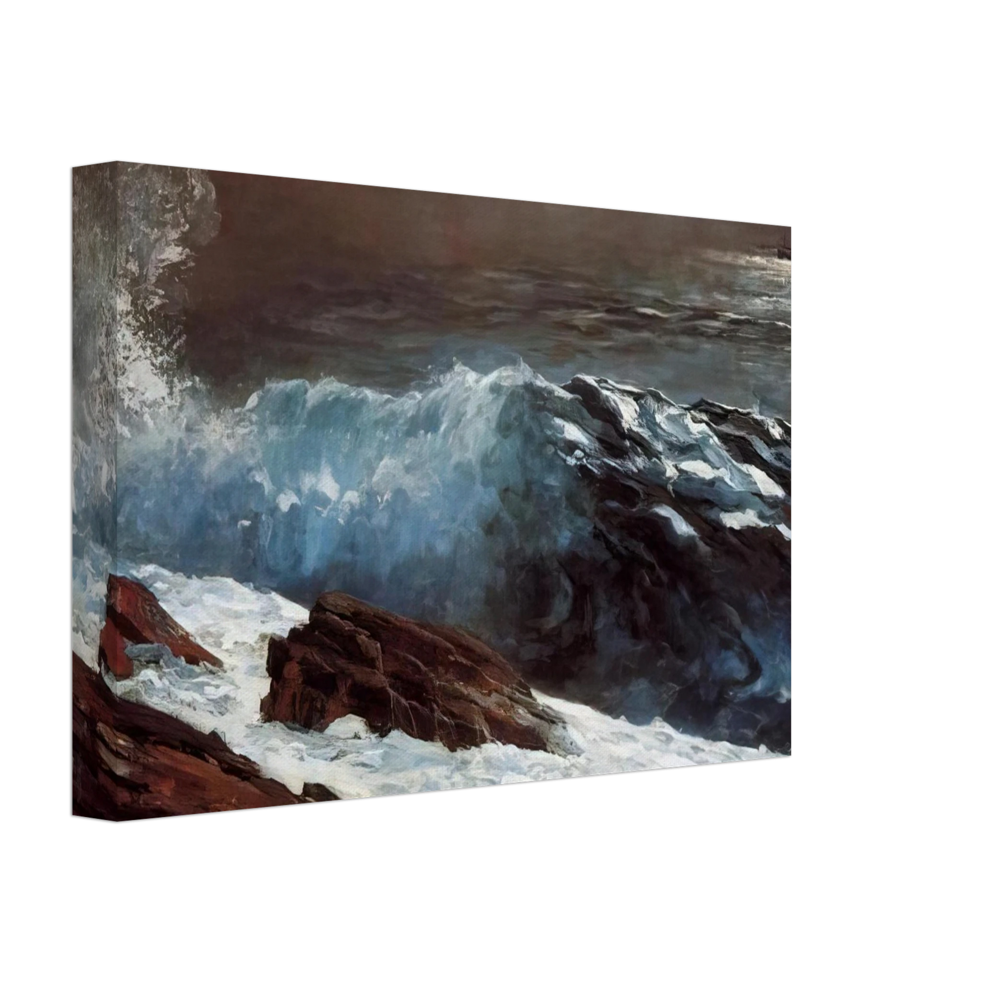 Winslow Homer - SUNLIGHT ON THE COAST Canvas - 40x60 cm / 16x24 inches-canvas