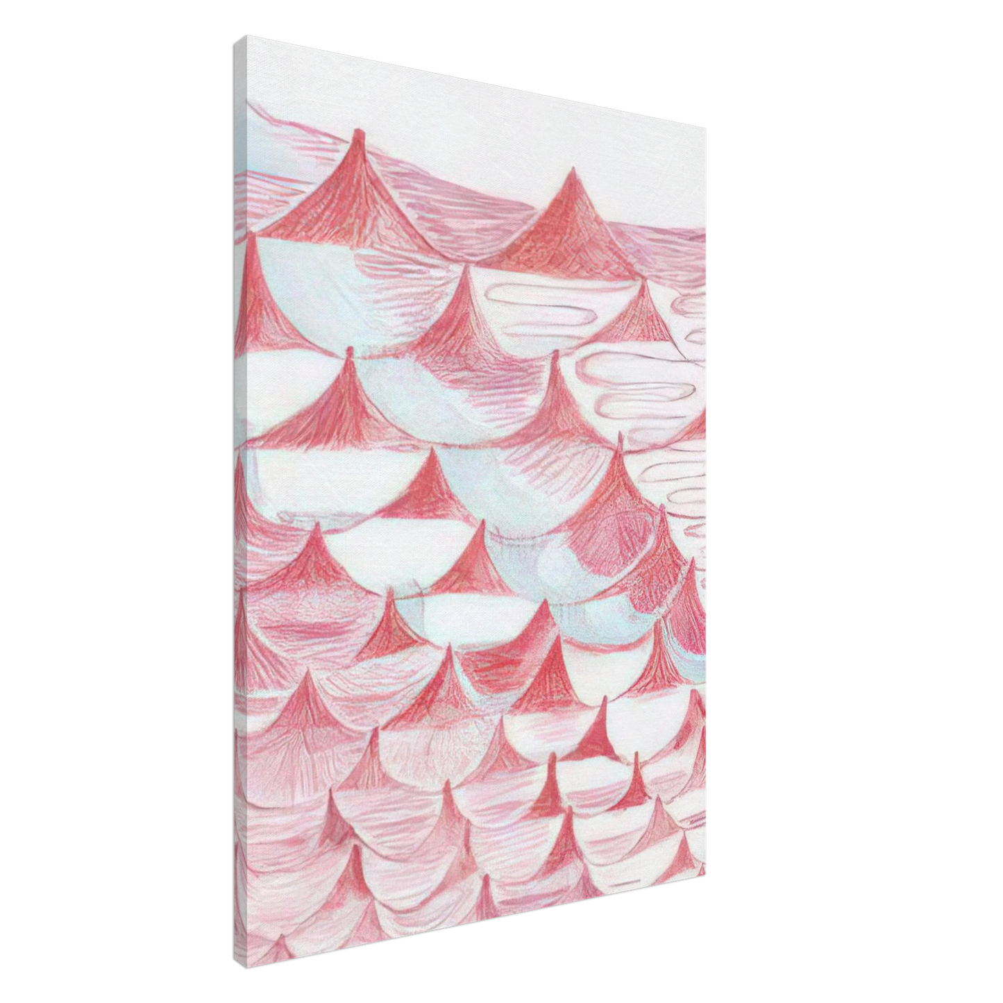 Louise Bourgeois - UNTITLED 1995 5 Canvas - 20x30 cm / 8x12 inches-canvas