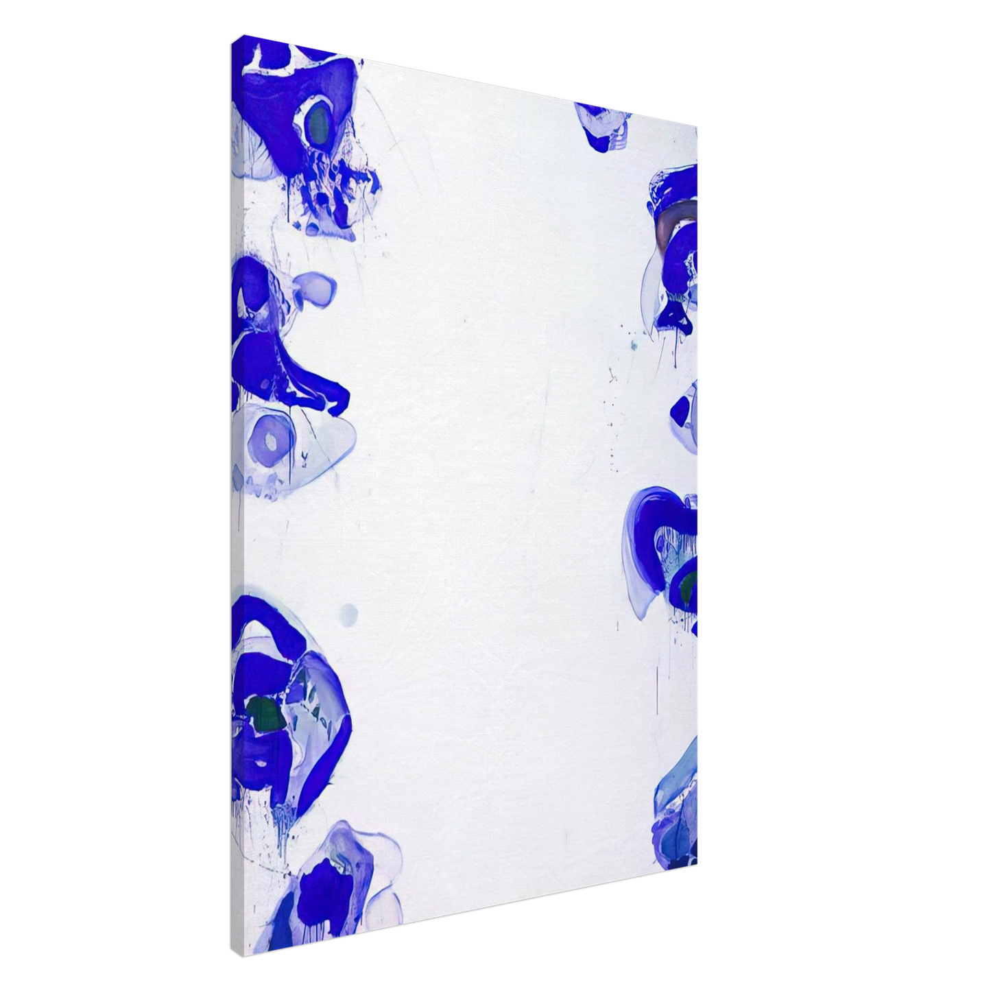 Sam Francis - Blue Balls Canvas - 20x30 cm / 8x12 inches-canvas