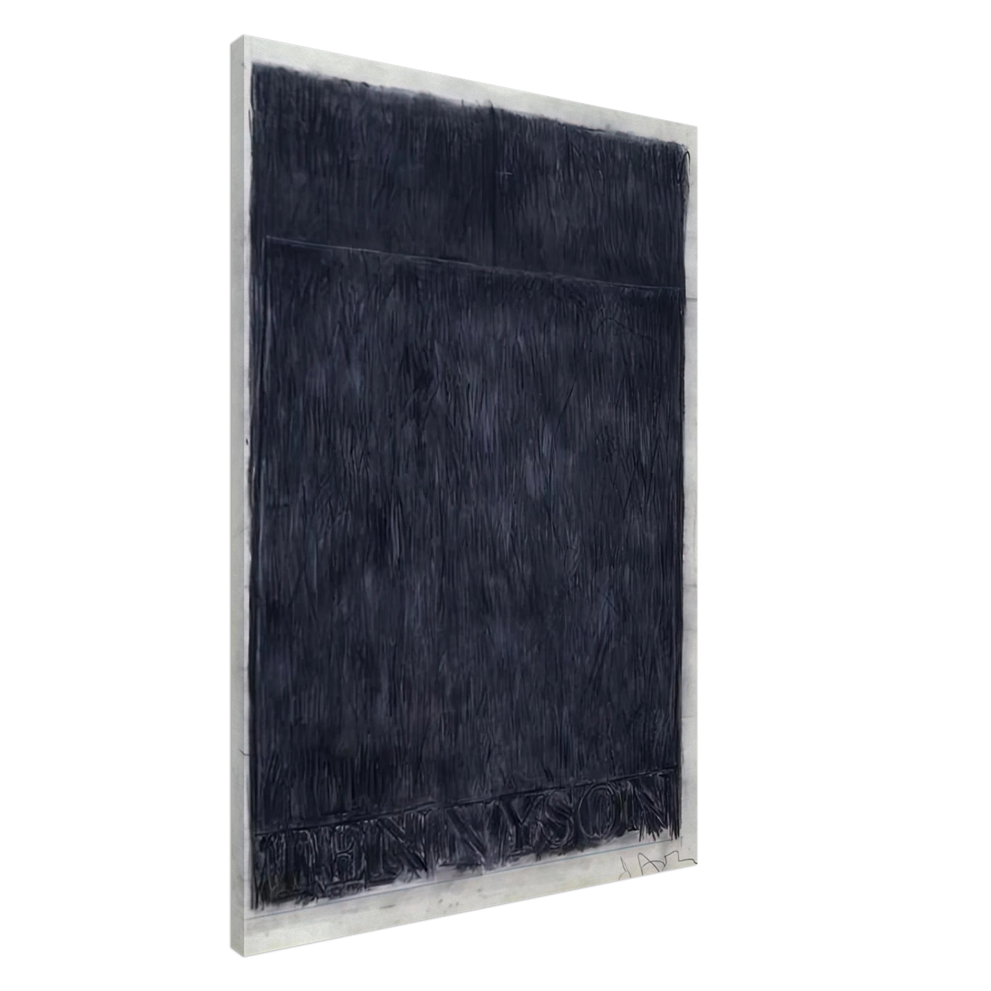 Jasper Johns - TENNYSON 1959 Canvas - 20x30 cm / 8x12 inches-canvas