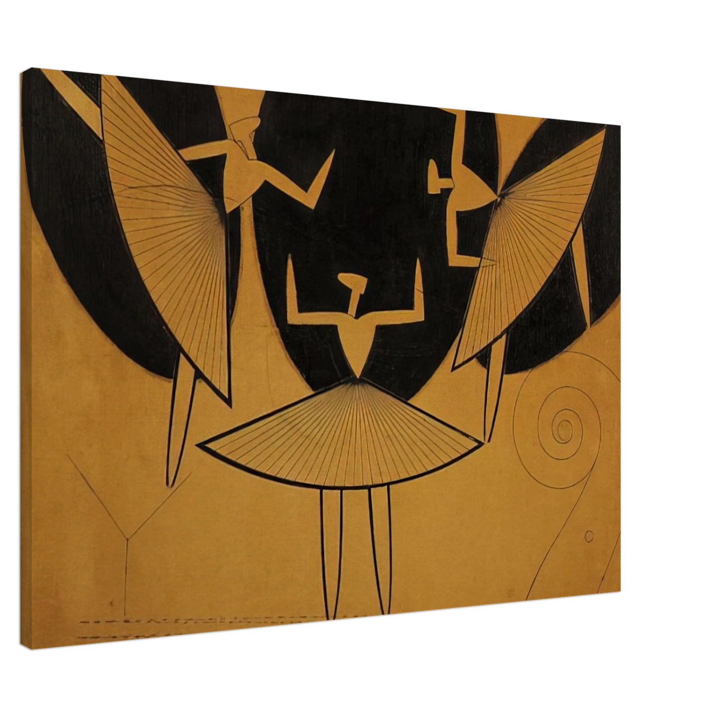 Man Ray - SILHOUETTE Canvas - 20x30 cm / 8x12 inches-canvas