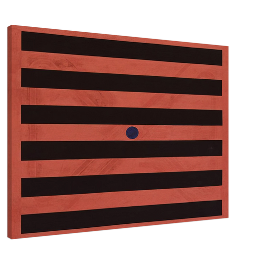 Donald Judd - Untitled - 1961 Canvas - 20x30 cm / 8x12 inches-canvas
