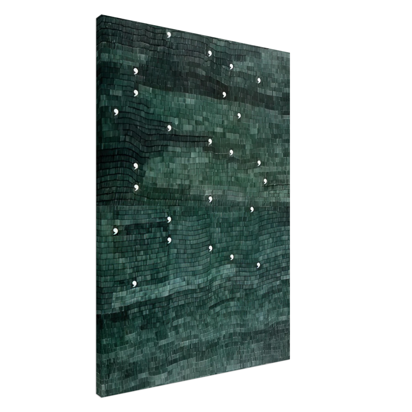 Alighiero Boetti - CINQUE PER CINQUE VENTICINQUE 1983 Canvas - 20x30 cm / 8x12 inches-canvas