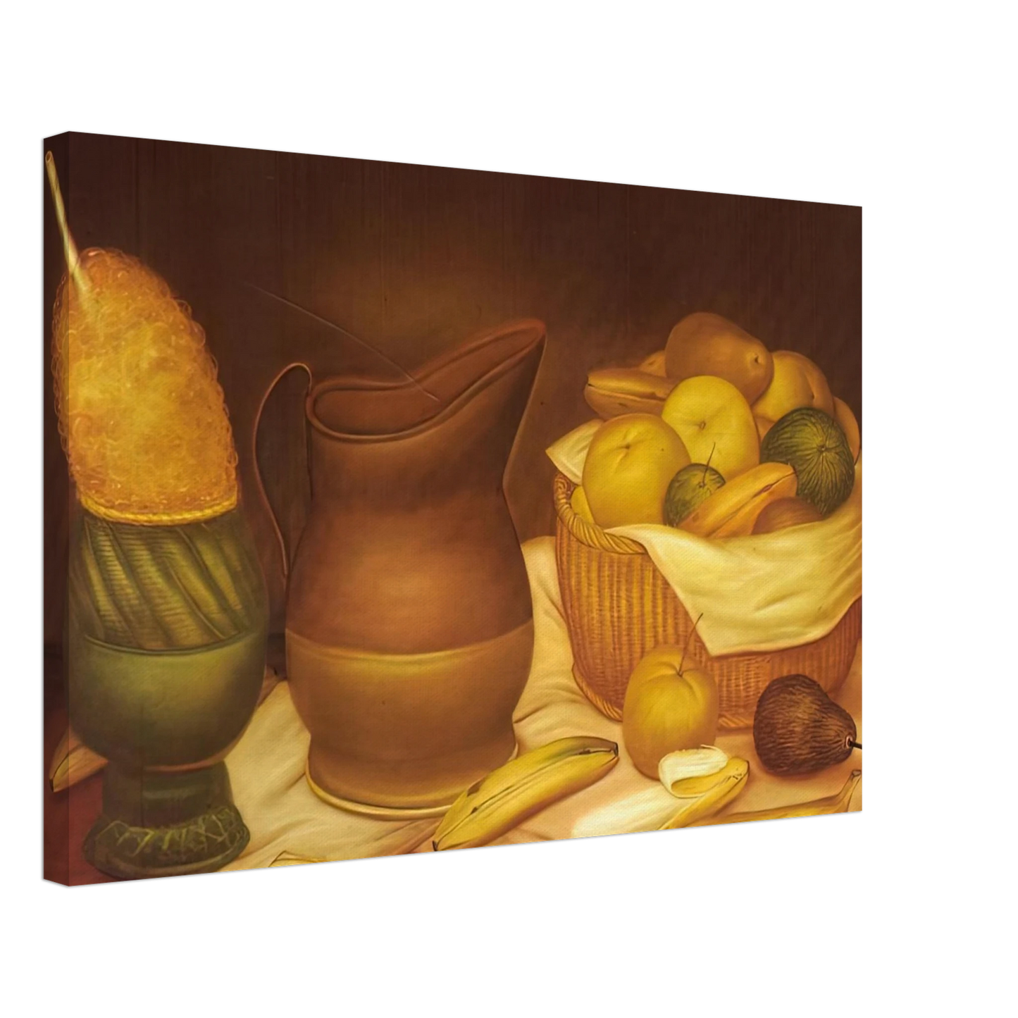 Fernando Botero - STILL LIFE 2 Canvas - 40x60 cm / 16x24 inches-canvas