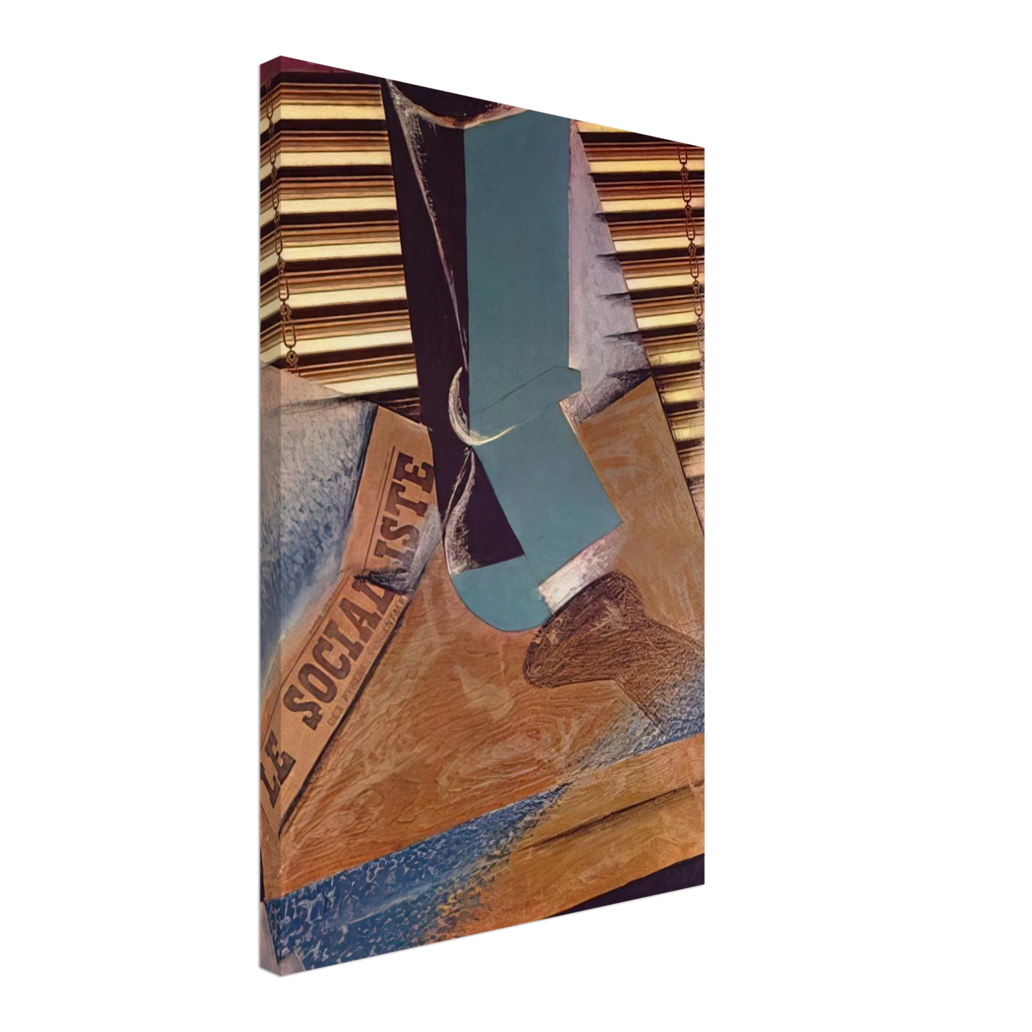 Juan Gris - THE SUNBLIND 1914 Canvas - 40x60 cm / 16x24 inches-canvas