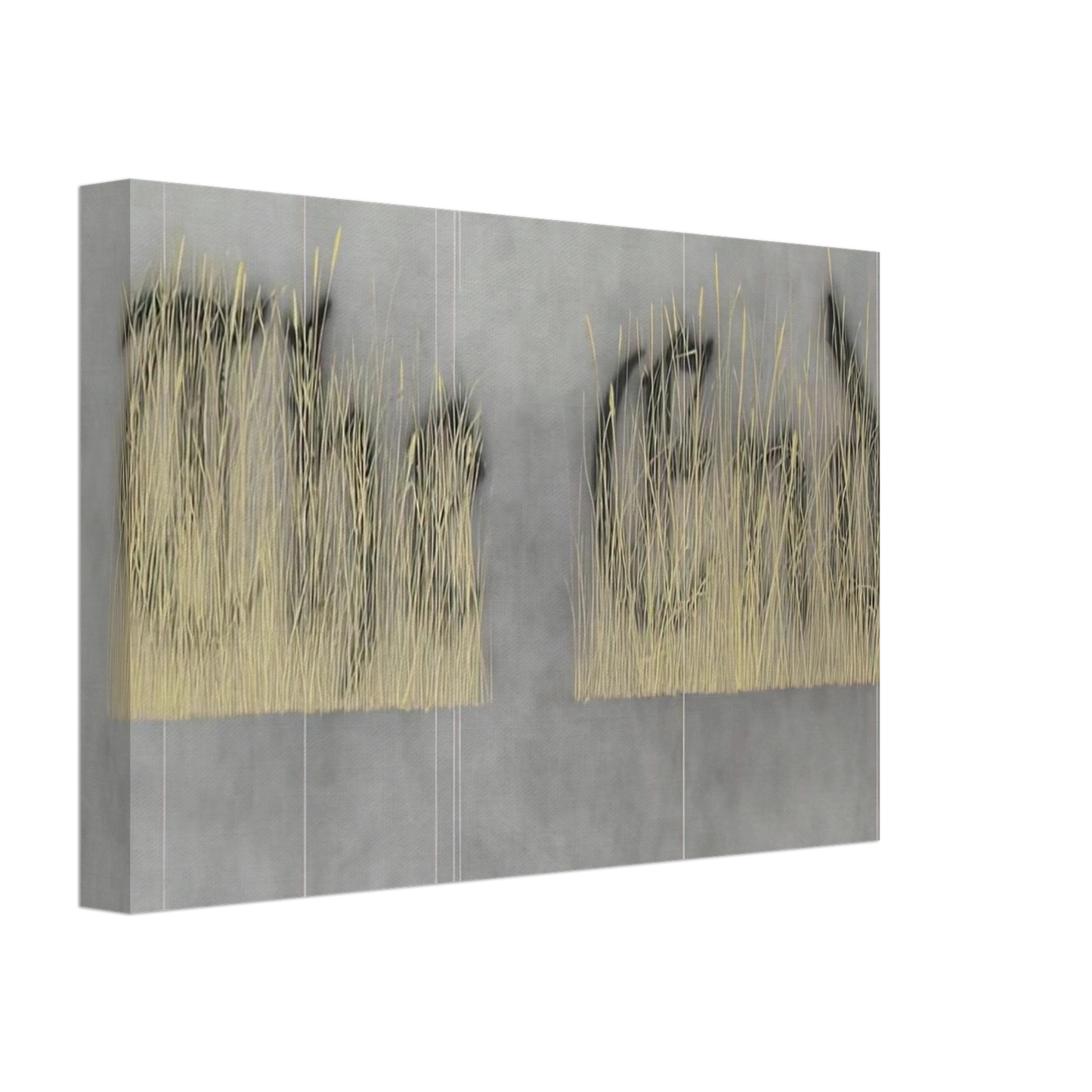 Edward Ruscha - THE FINAL END 1992 Canvas - 40x60 cm / 16x24 inches-canvas