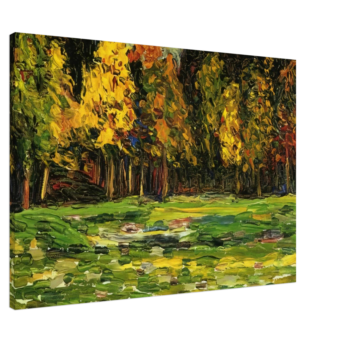 Wassily Kandinsky - FOREST EDGE Canvas - 20x30 cm / 8x12 inches-canvas