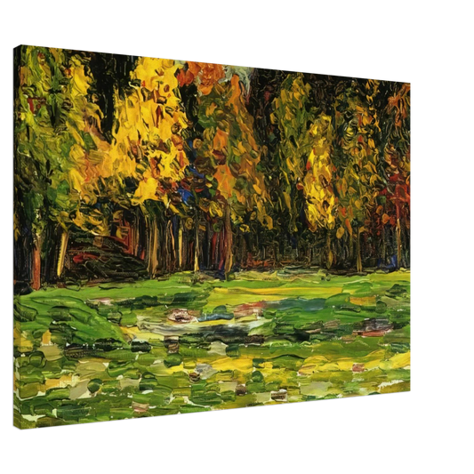 Wassily Kandinsky - FOREST EDGE Canvas - 20x30 cm / 8x12 inches-canvas