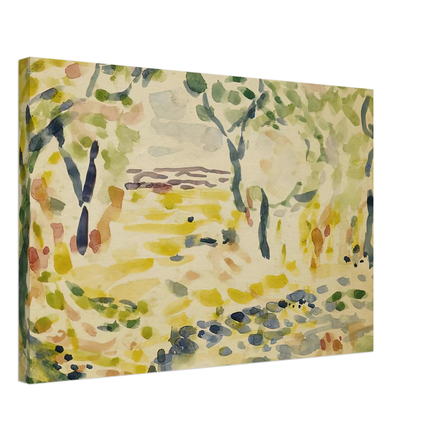 Henri Matisse - ETUDE POUR LE BONHEUR DE VIVRE 1905 Canvas - 40x60 cm / 16x24 inches-canvas