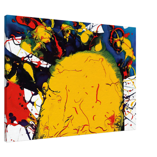 Sam Francis - Untitled  SFP94-141  SFF 1811  Canvas - Default Title-canvas