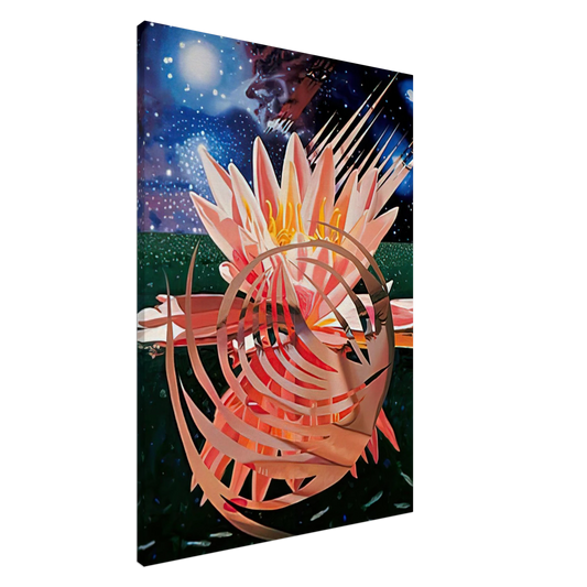 James Rosenquist - Welcome to the Water Planet Canvas - 20x30 cm / 8x12 inches-canvas