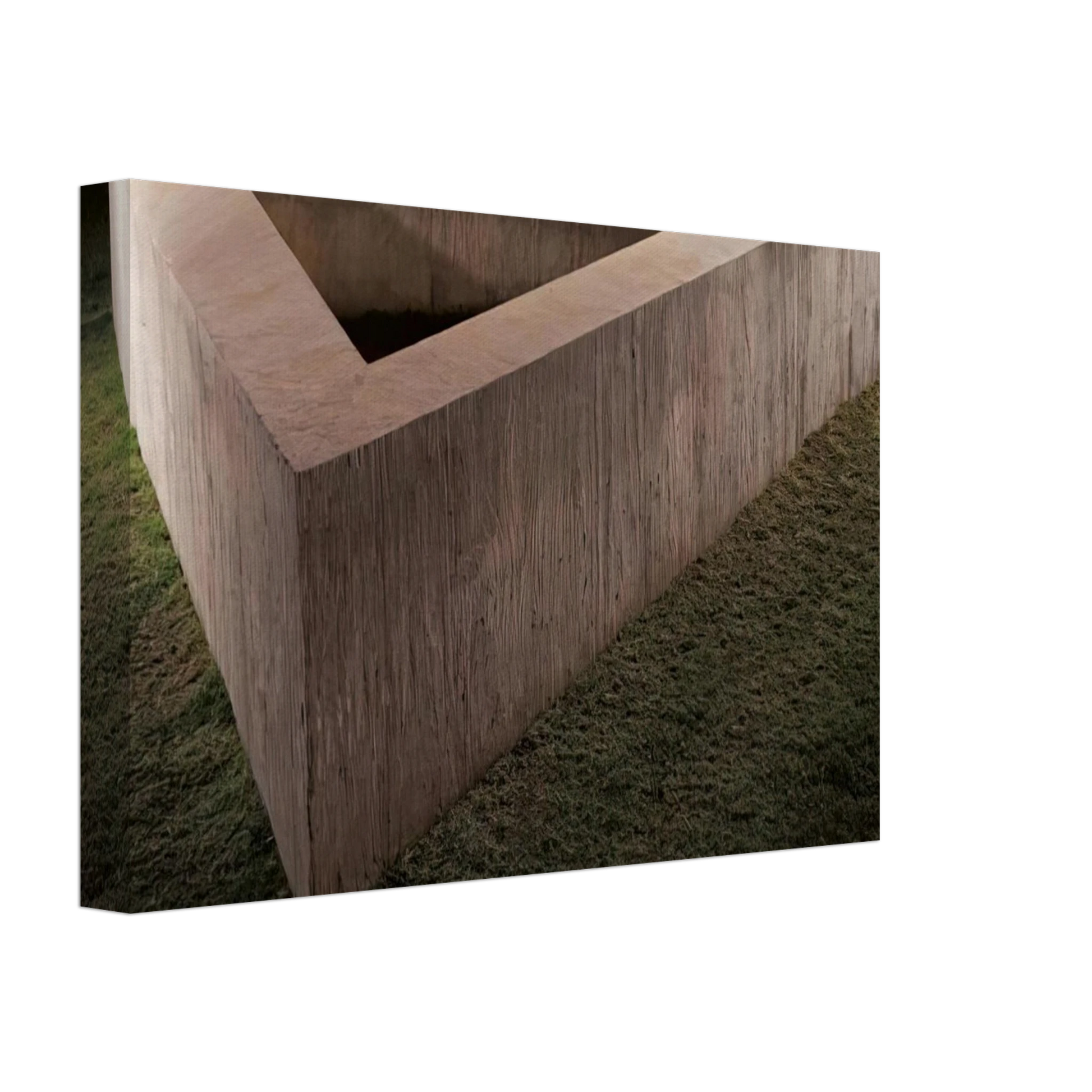 Donald Judd - Untitled Adelaide - 1975 Canvas - 40x60 cm / 16x24 inches-canvas