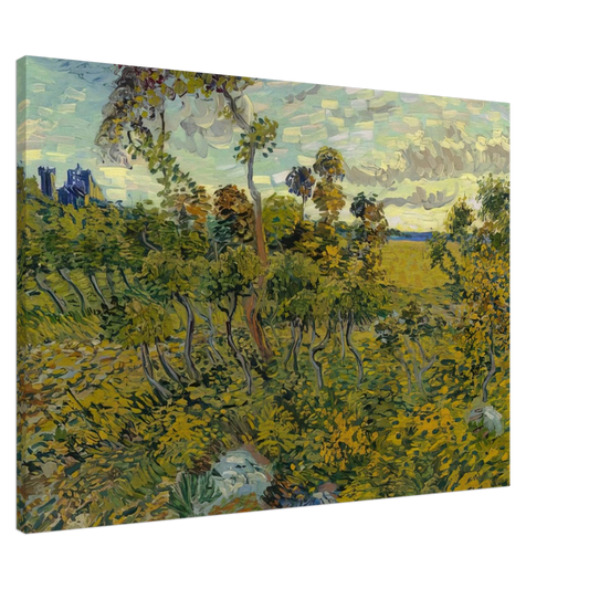 Vincent van Gogh - Sunset at Montmajour Canvas - Default Title-canvas
