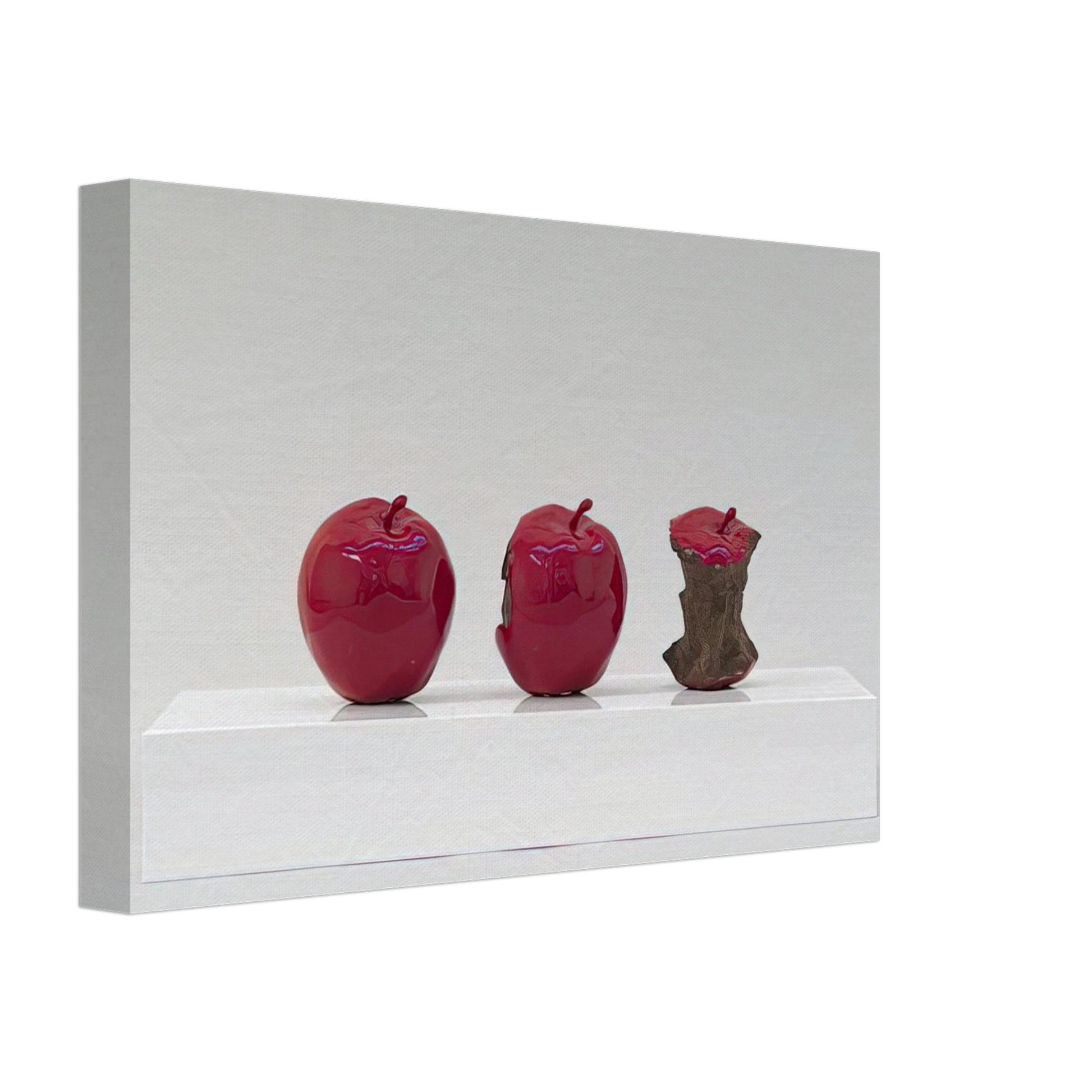 Billy Apple - 2 Minutes 33 Seconds Red - 1962 Canvas - 70x100 cm / 28x40 inches-canvas
