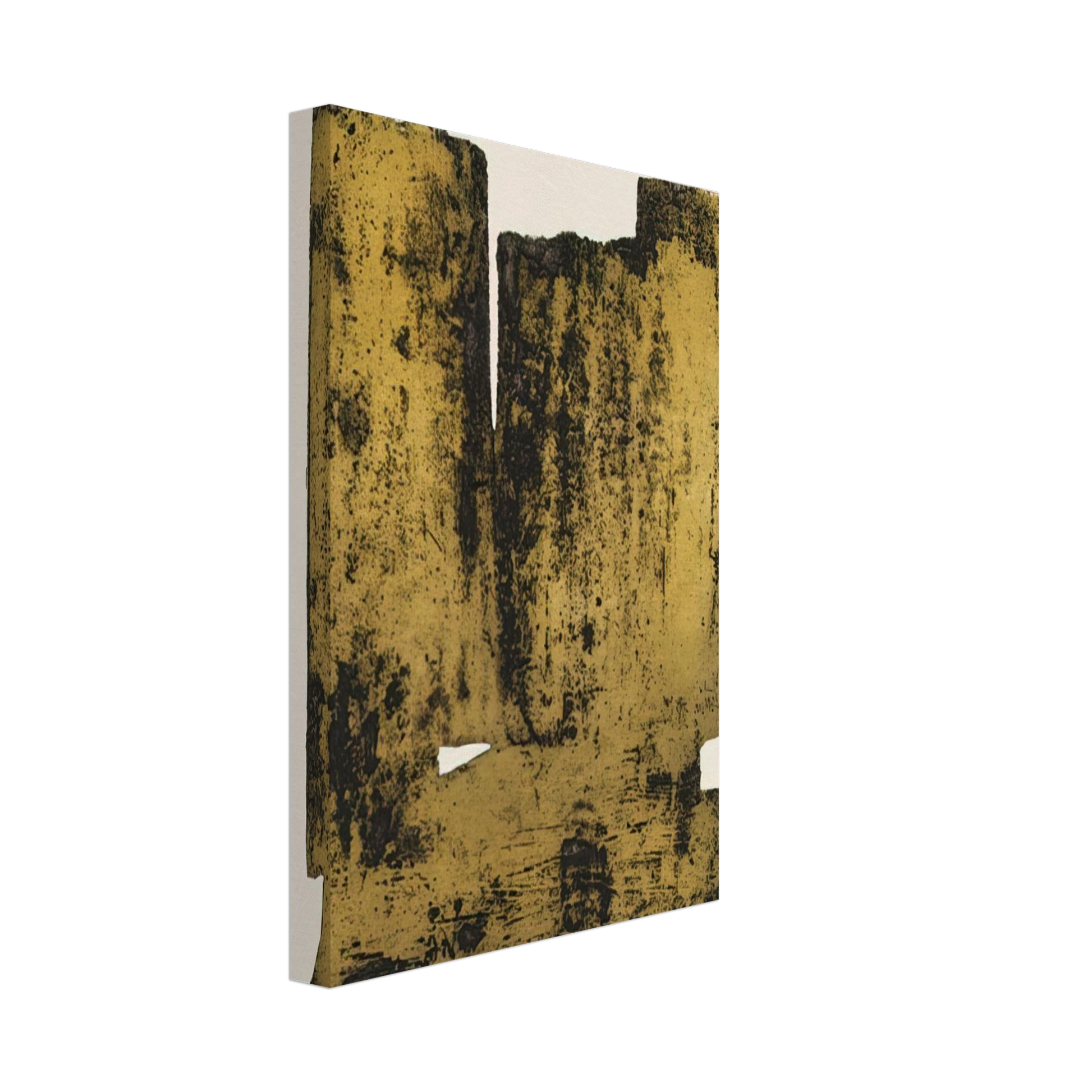 Pierre Soulages - Eau forte XII - 1957 Canvas - 40x60 cm / 16x24 inches-canvas