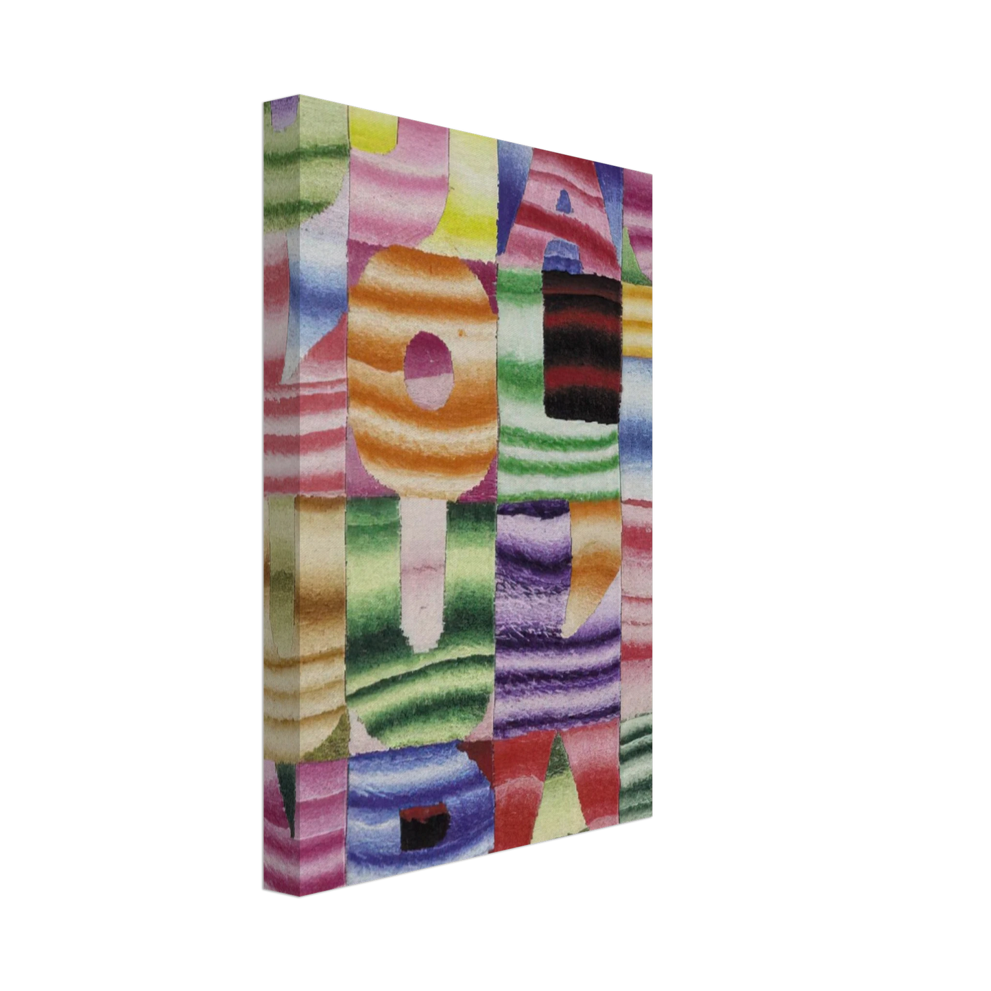 Alighiero Boetti - D UN JOUR A L AUTRE Canvas - 70x100 cm / 28x40 inches-canvas