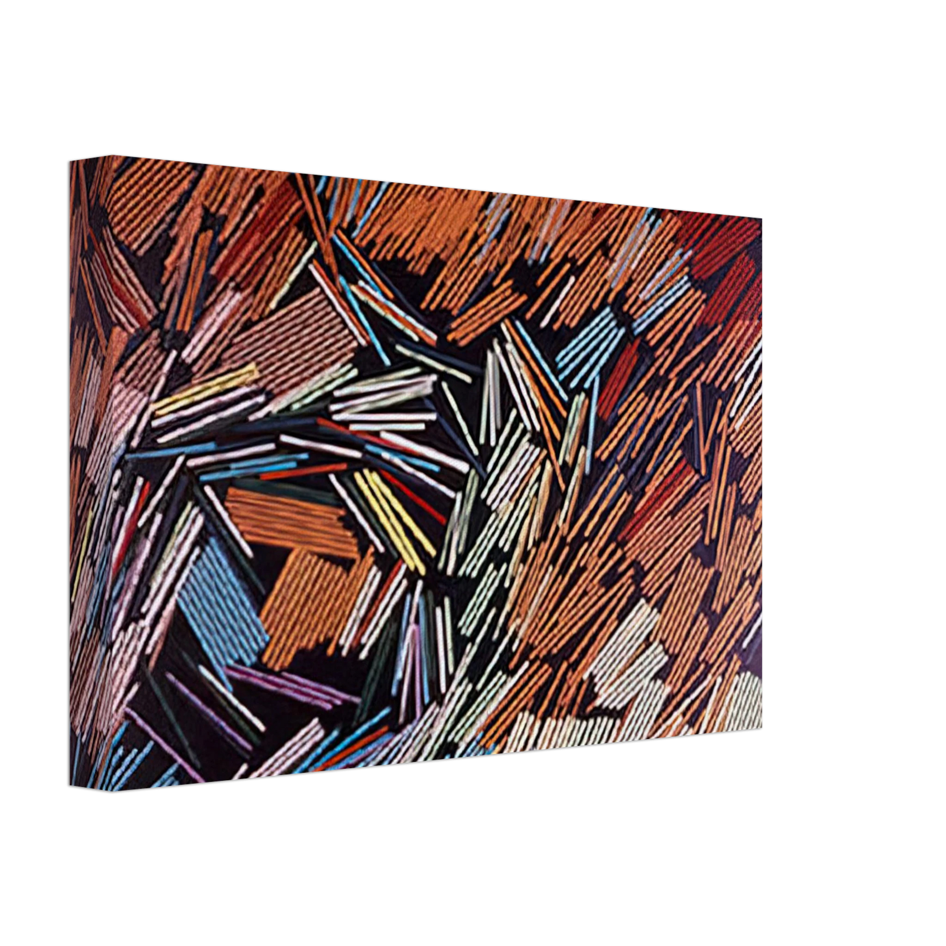 Ronnie Landfield - November - 1968 Canvas - 70x100 cm / 28x40 inches-canvas