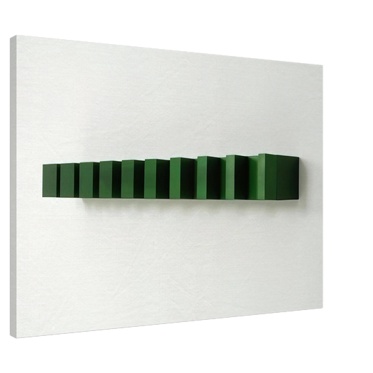 Donald Judd - Untitled - 1974 Canvas - 20x30 cm / 8x12 inches-canvas