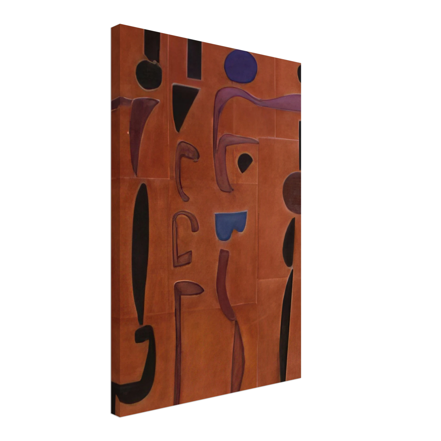 Will Barnet - Terracotta - 2004 United States Canvas - 70x100 cm / 28x40 inches-canvas