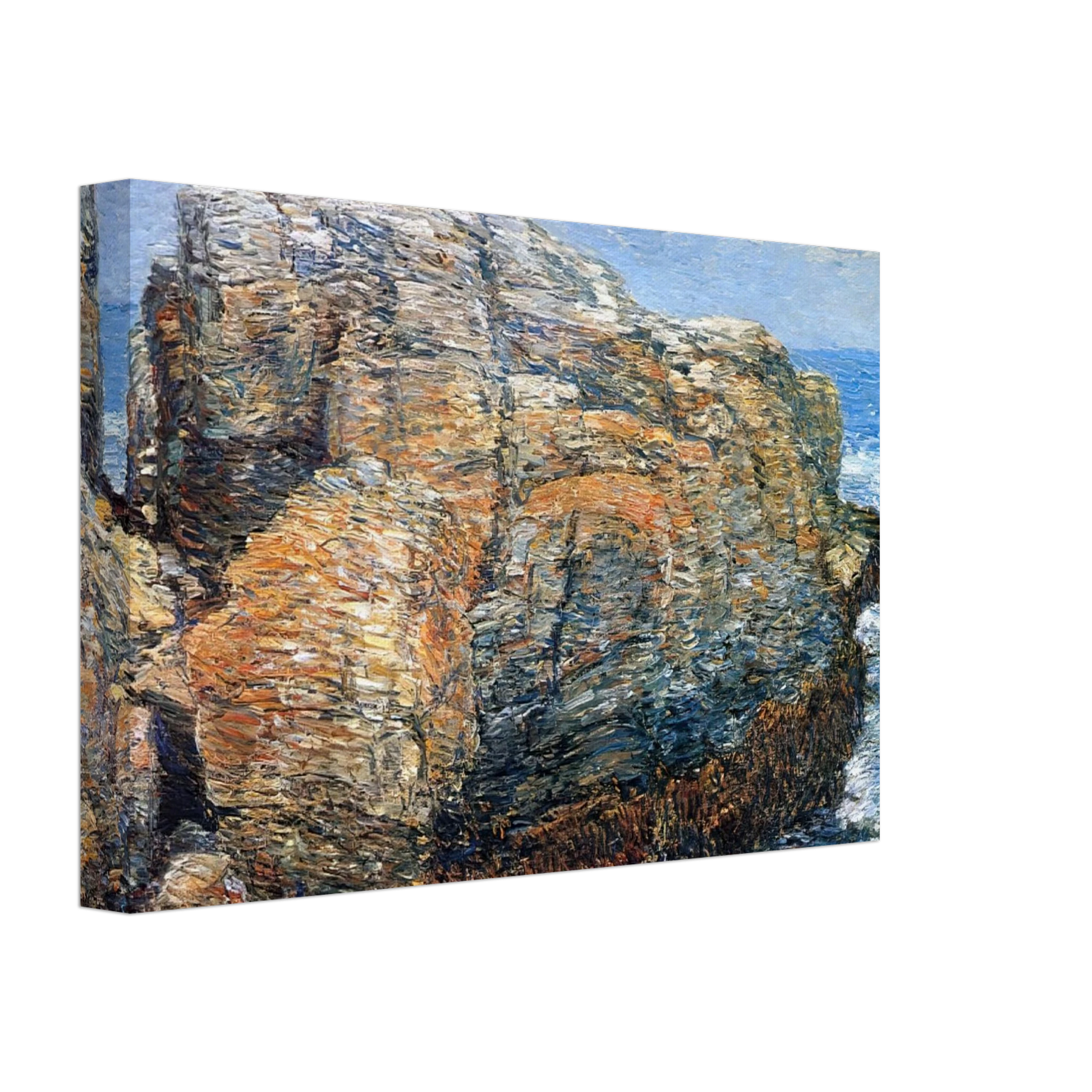 Childe Hassam - Sylph's Rock Canvas - 40x60 cm / 16x24 inches-canvas