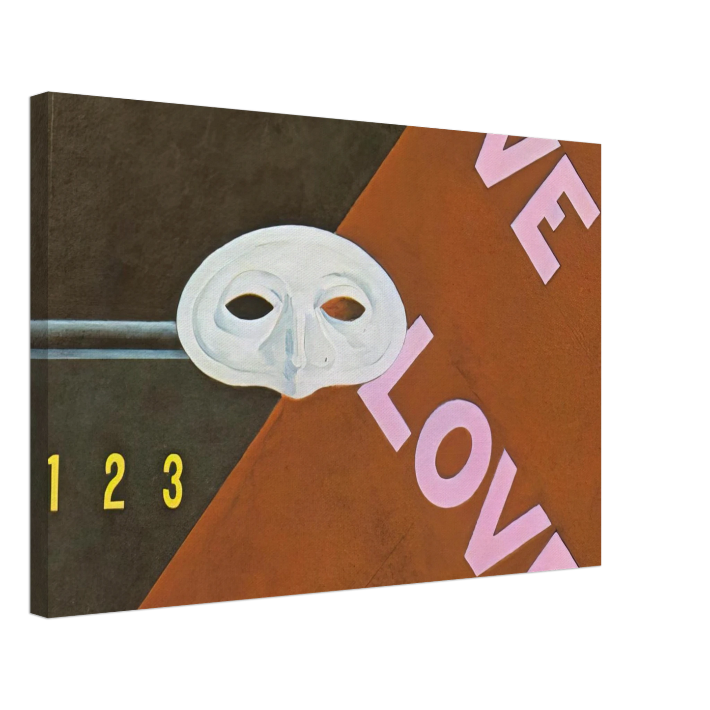 Charles Demuth - Love, Love, Love Gertrude Stein - 1928 Canvas - 40x60 cm / 16x24 inches-canvas