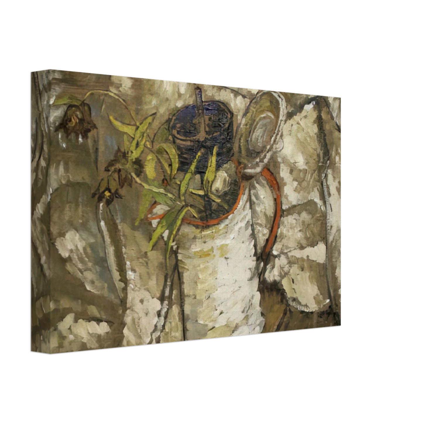 Morris Graves - Untitled - 1935 Canvas - 70x100 cm / 28x40 inches-canvas