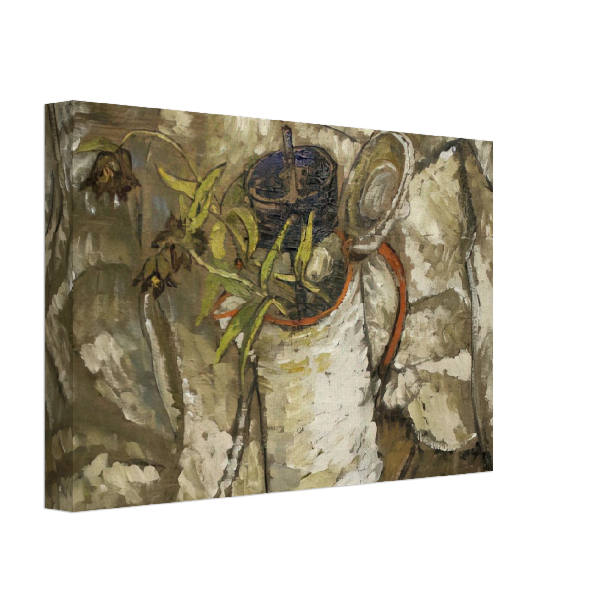 Morris Graves - Untitled - 1935 Canvas - 70x100 cm / 28x40 inches-canvas