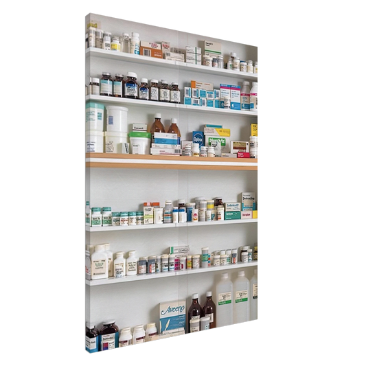 Damien Hirst - BODIES 1989 Canvas - 20x30 cm / 8x12 inches-canvas