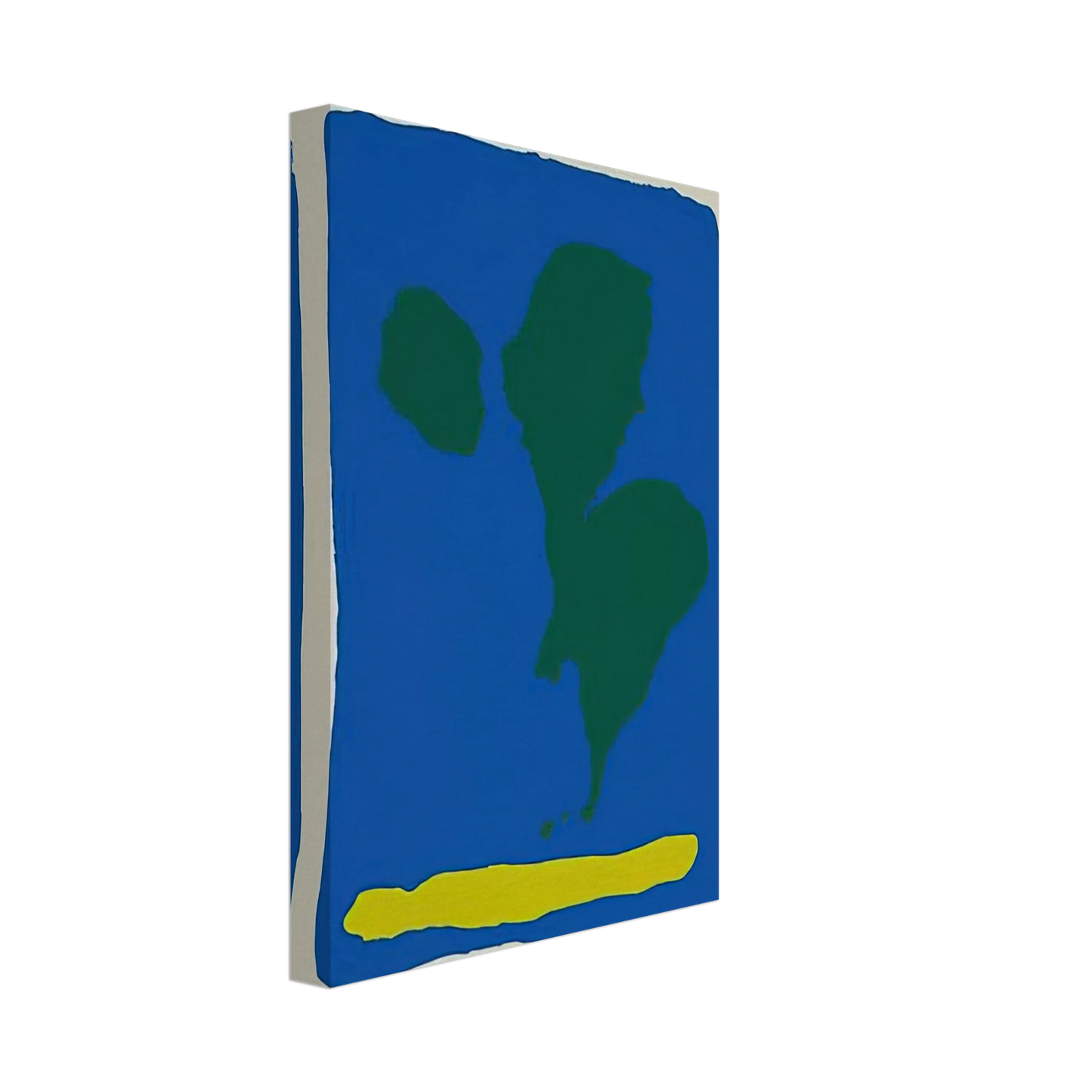 Helen Frankenthaler - Air Frame - 1965 Canvas - 40x60 cm / 16x24 inches-canvas