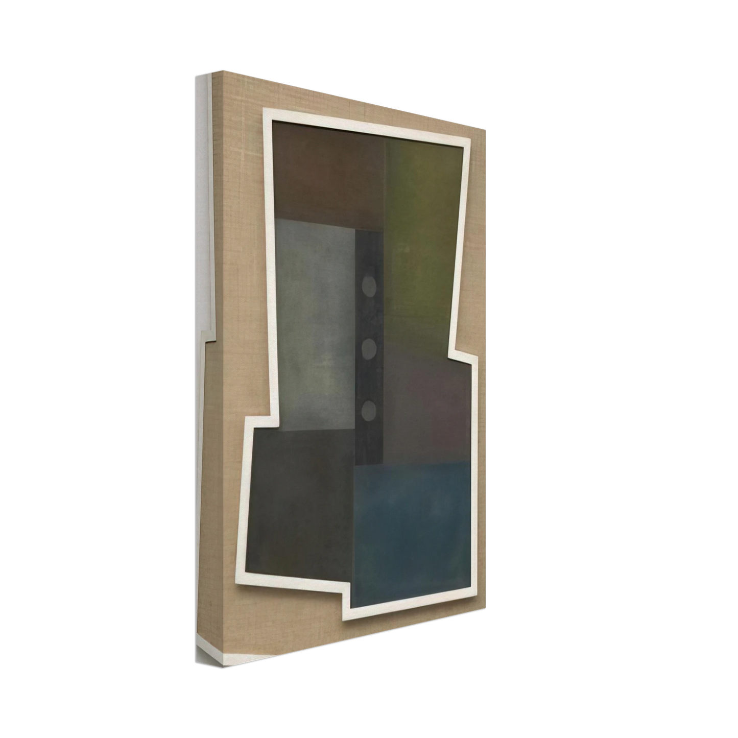 Carmelo Arden Quin - Peinture Madi - 1946 Canvas - 70x100 cm / 28x40 inches-canvas