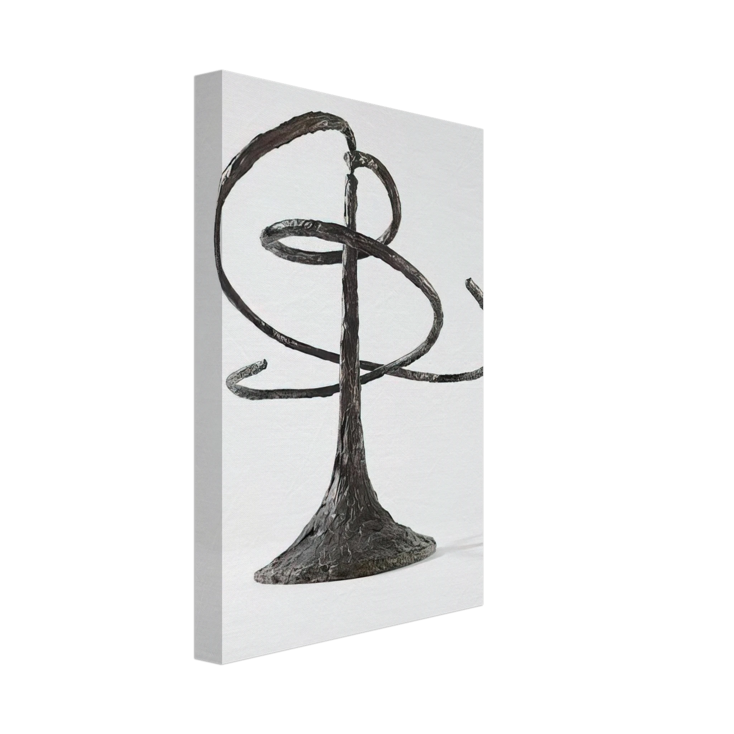 Alexander Calder - THE HELICES DOUBLE HELIX 1944 Canvas - 40x60 cm / 16x24 inches-canvas