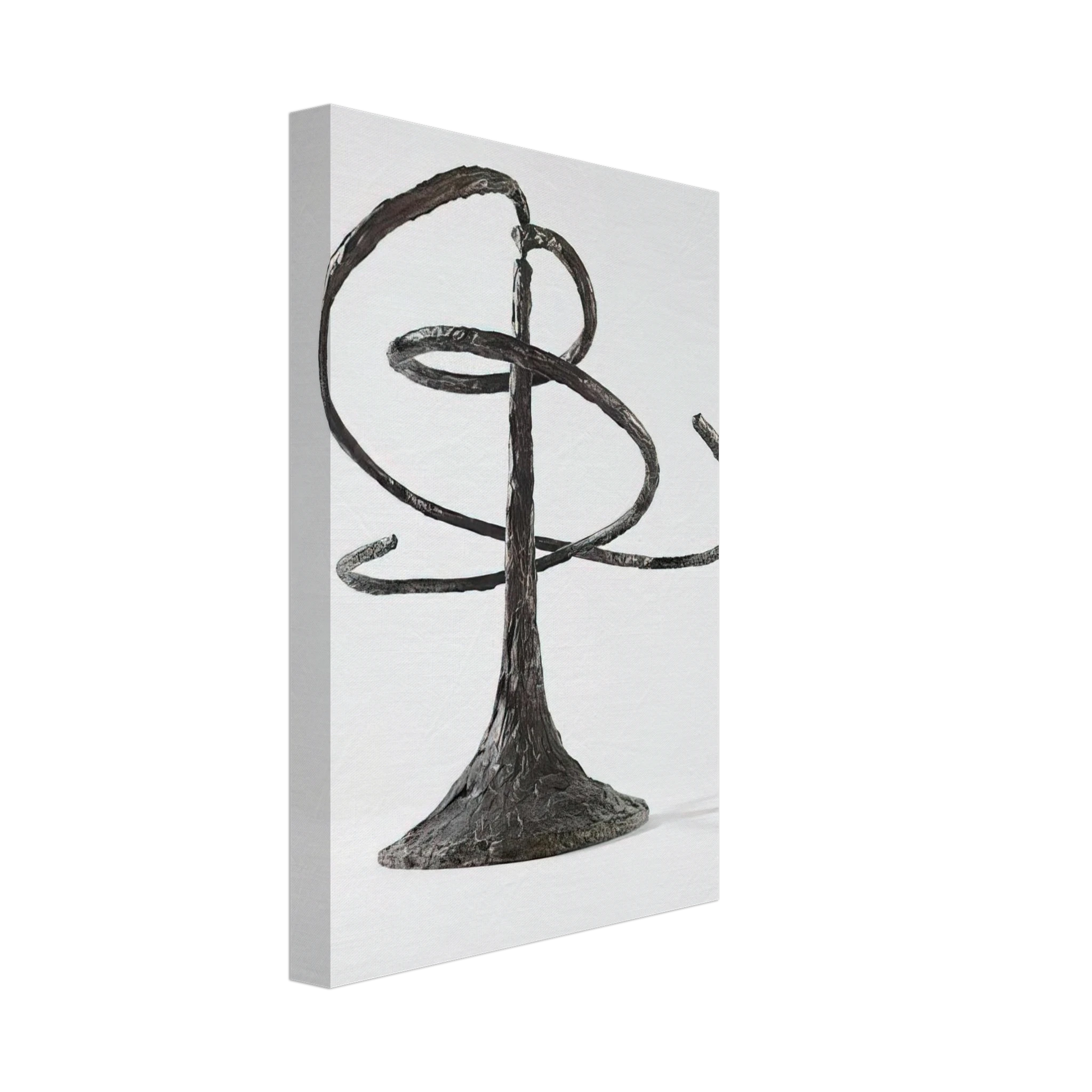 Alexander Calder - THE HELICES DOUBLE HELIX 1944 Canvas - 40x60 cm / 16x24 inches-canvas