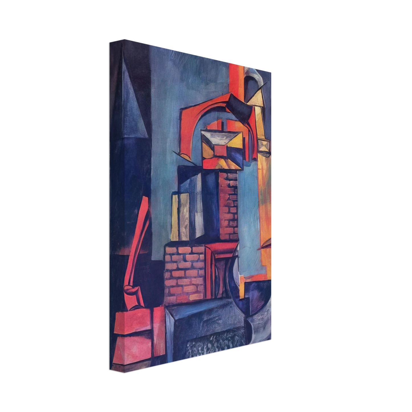 Max Ernst - Towers Canvas - 40x60 cm / 16x24 inches-canvas