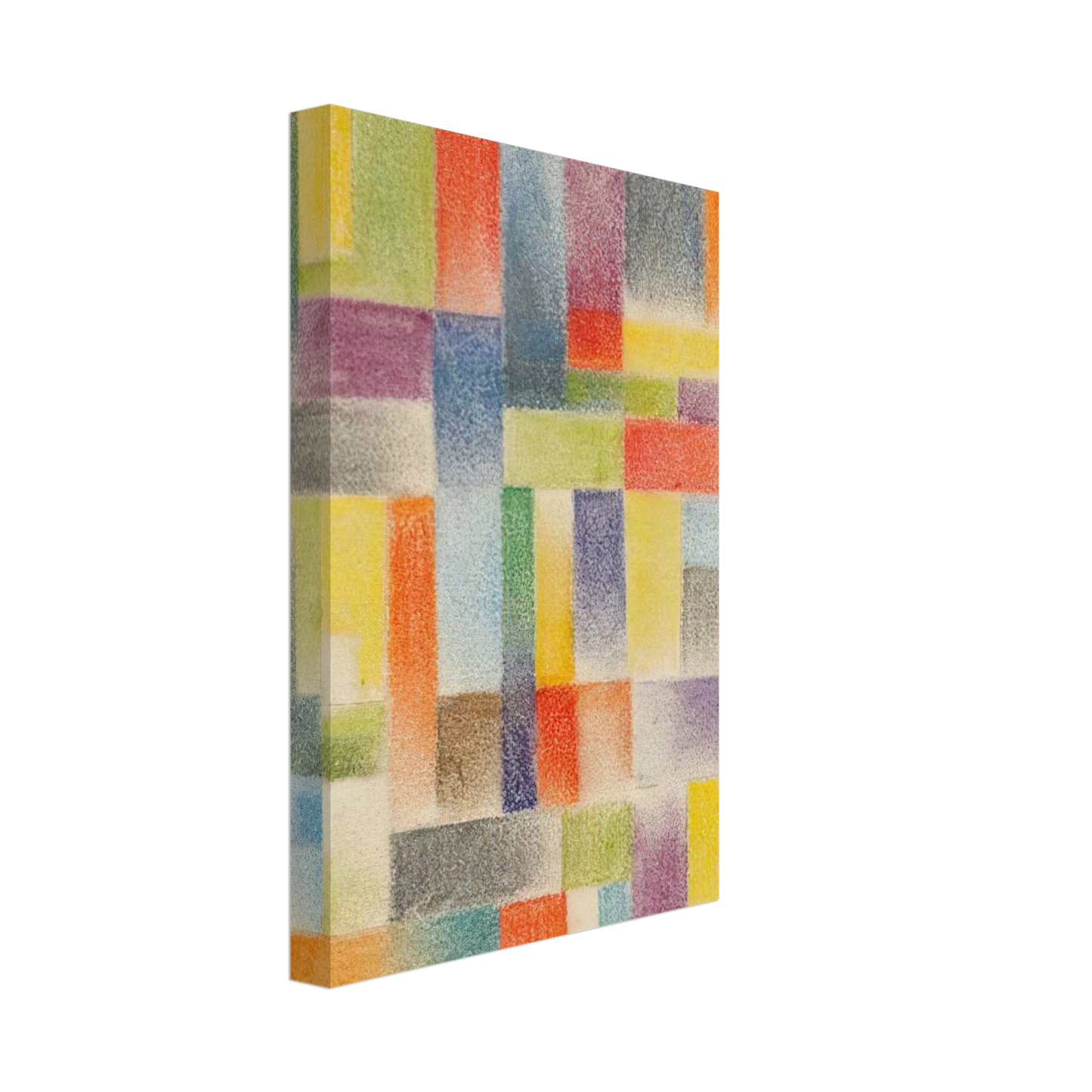 Johannes Itten - Untitled - 1918 Canvas - 40x60 cm / 16x24 inches-canvas