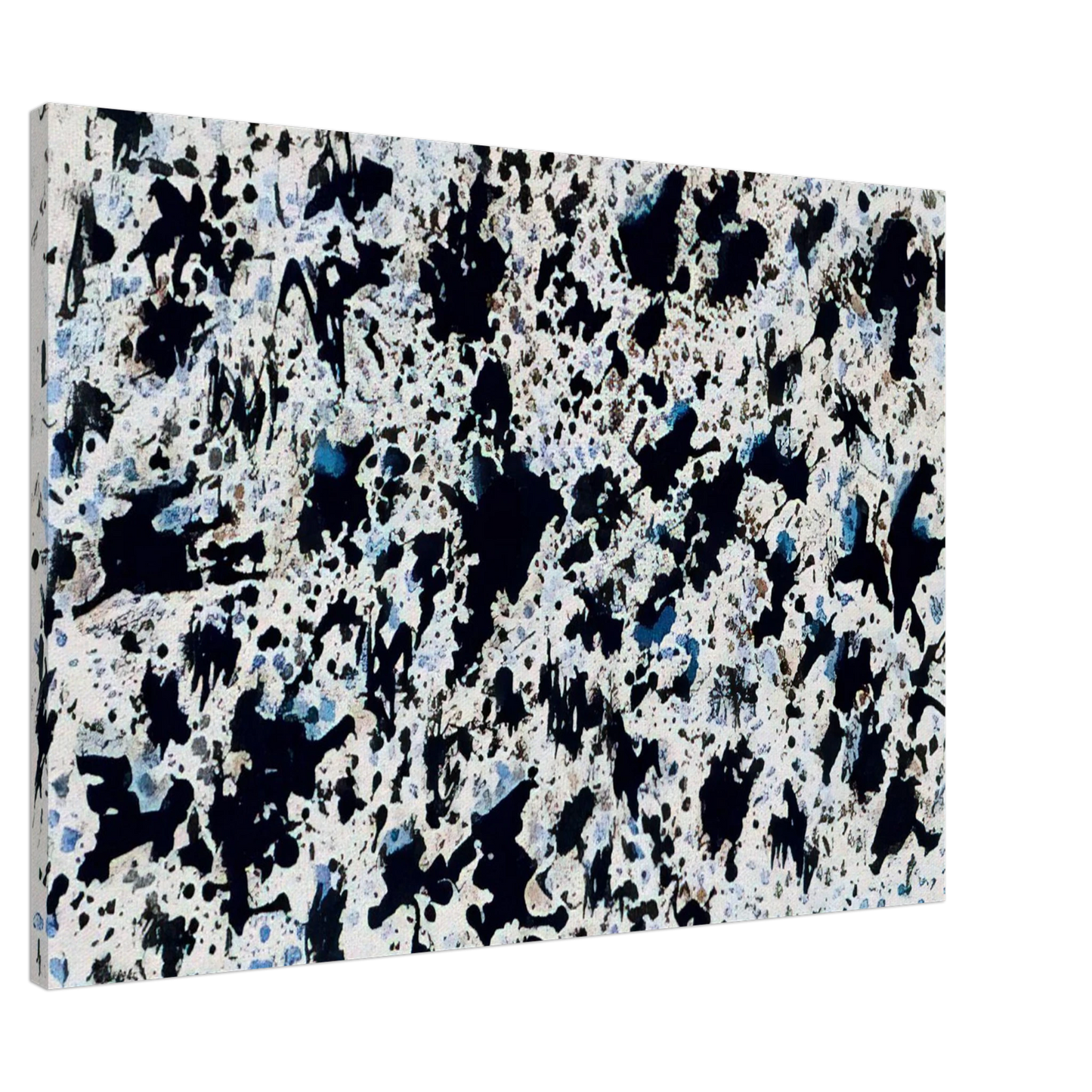 Henri Michaux - UNTITLED 1 Canvas - 20x30 cm / 8x12 inches-canvas