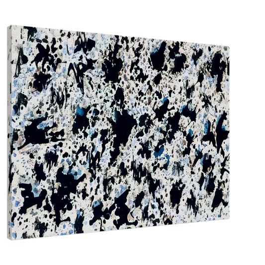 Henri Michaux - UNTITLED 1 Canvas - 20x30 cm / 8x12 inches-canvas