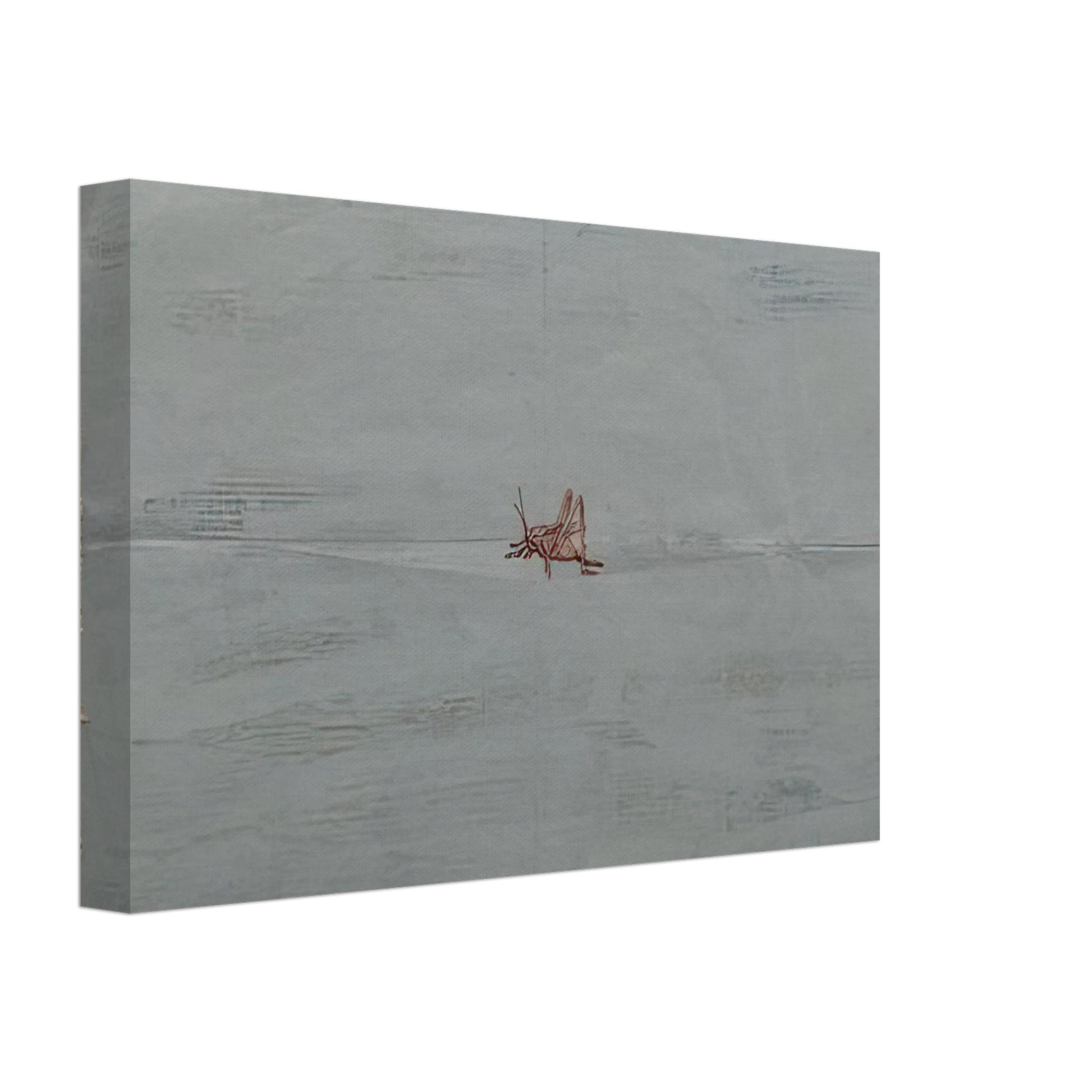 Paul Thek - Grasshopper - 1975 Canvas - 70x100 cm / 28x40 inches-canvas