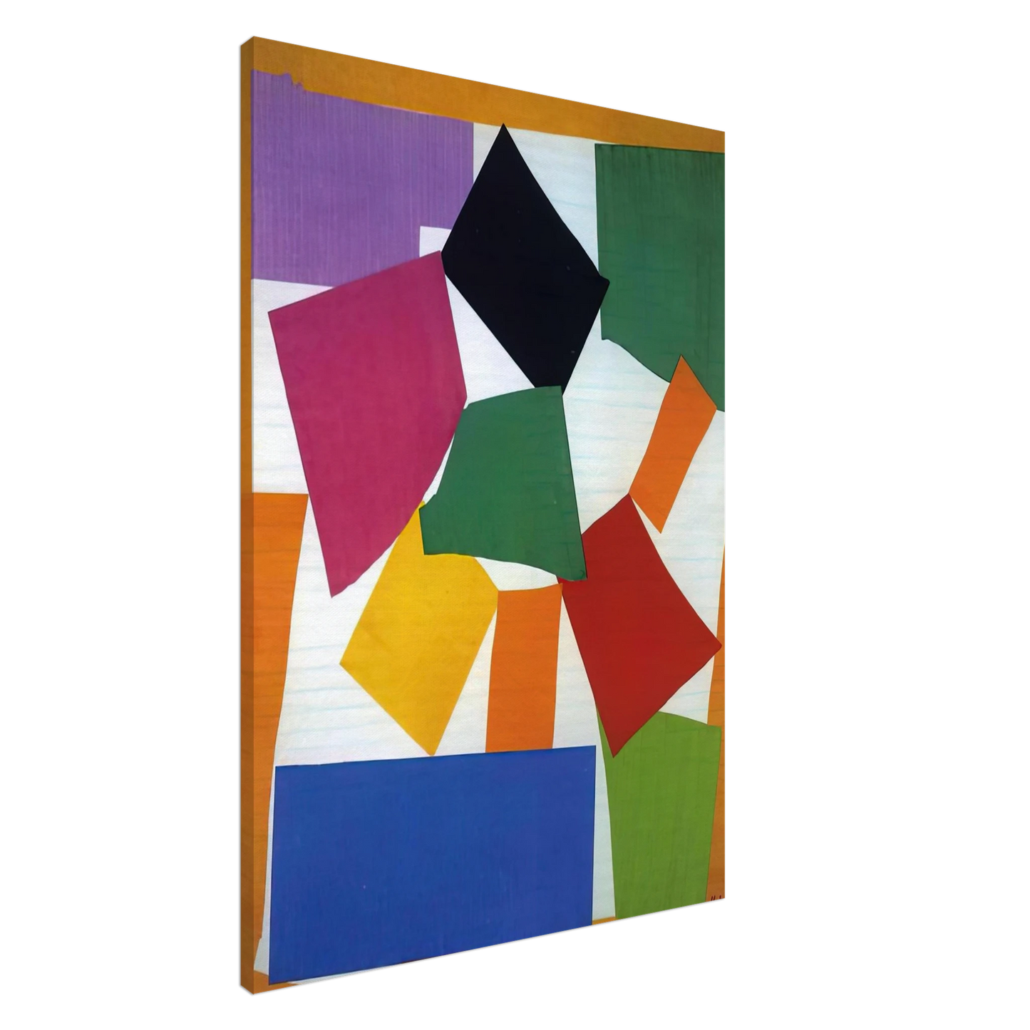 Henri Matisse - THE SNAIL 1953 Canvas - 20x30 cm / 8x12 inches-canvas