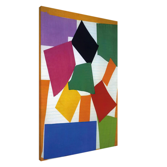 Henri Matisse - THE SNAIL 1953 Canvas - 20x30 cm / 8x12 inches-canvas