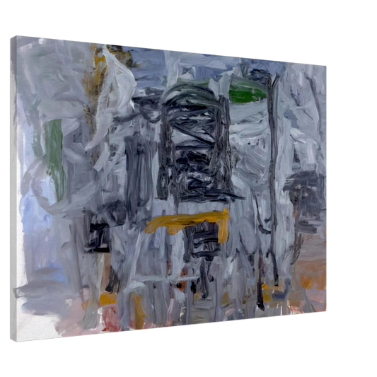 Philip Guston - CLOSE UP III 1961 Canvas - 20x30 cm / 8x12 inches-canvas