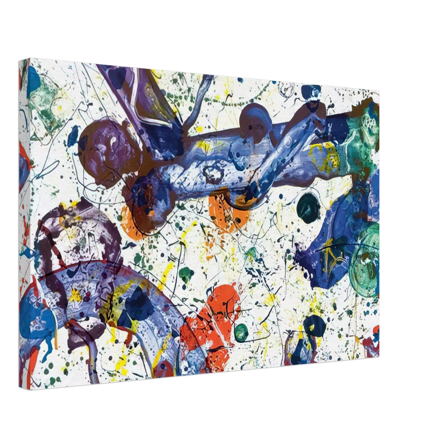 Sam Francis - King Corpse  SFS-288  Canvas - 70x100 cm / 28x40 inches-canvas
