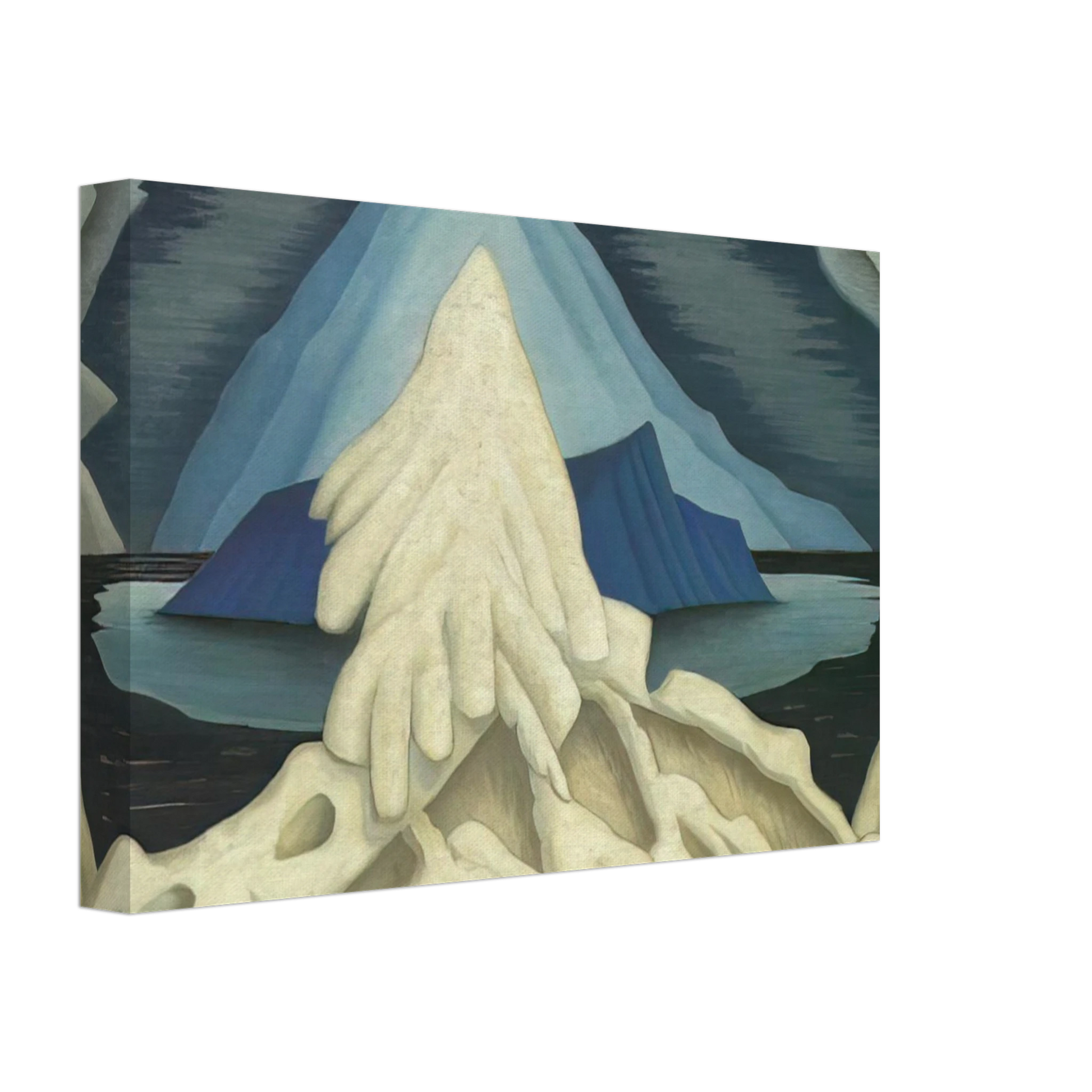 Lawren Harris - Winter comes from the Arctic to the Temperate Zone - 1935 Canvas - 70x100 cm / 28x40 inches-canvas