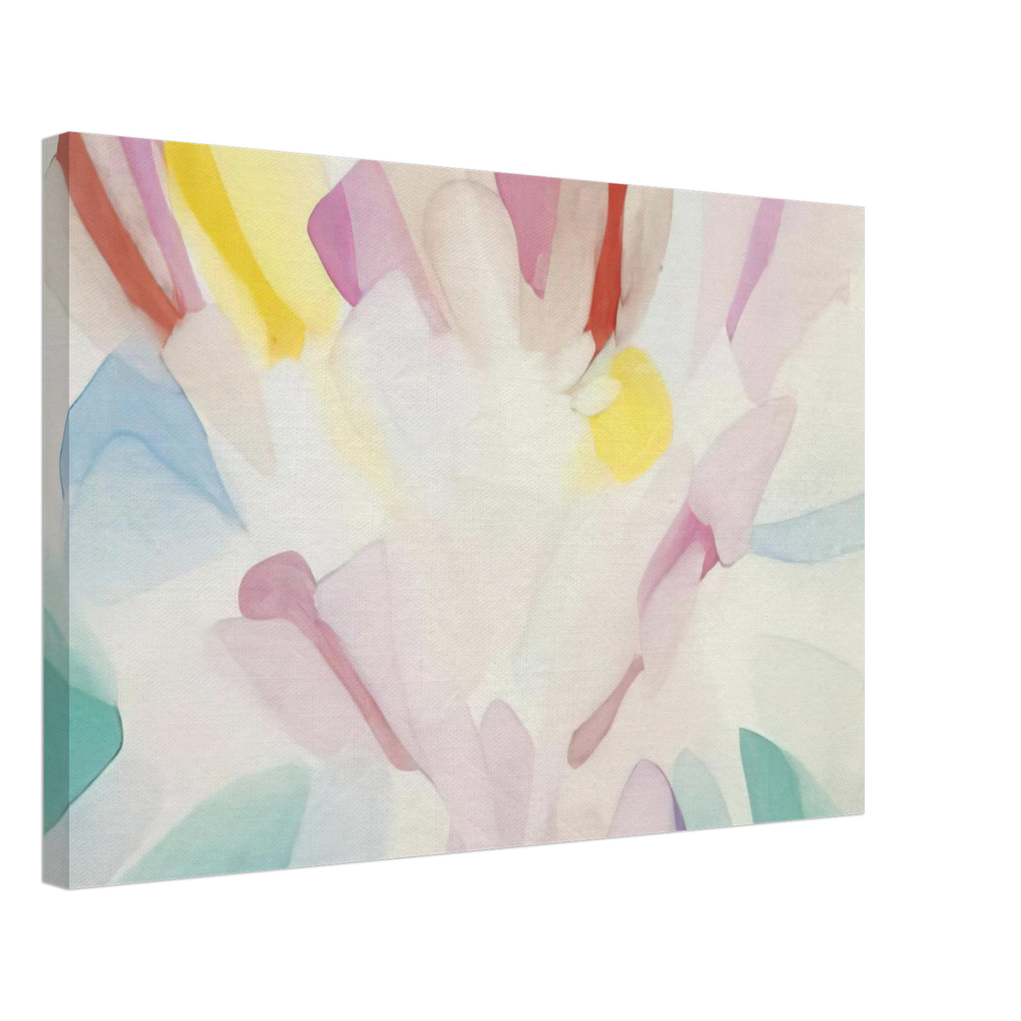 Alice Baber - Music of the Jaguar Canvas - 70x100 cm / 28x40 inches-canvas