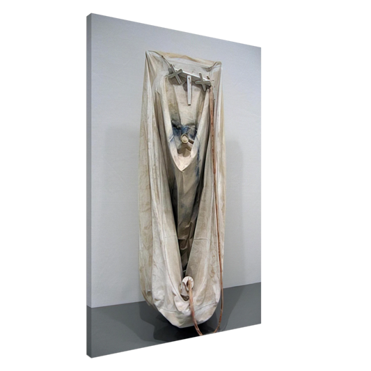 Claes Oldenburg - SOFT BATHTUB MODEL GHOST VERSION 1966 Canvas - 20x30 cm / 8x12 inches-canvas