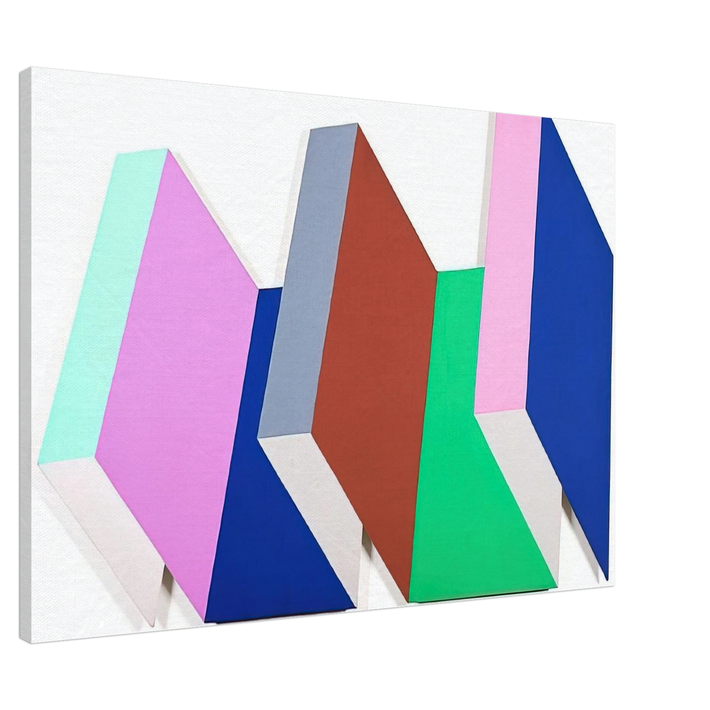 Thomas Downing - Fold One - 1968 Canvas - 20x30 cm / 8x12 inches-canvas