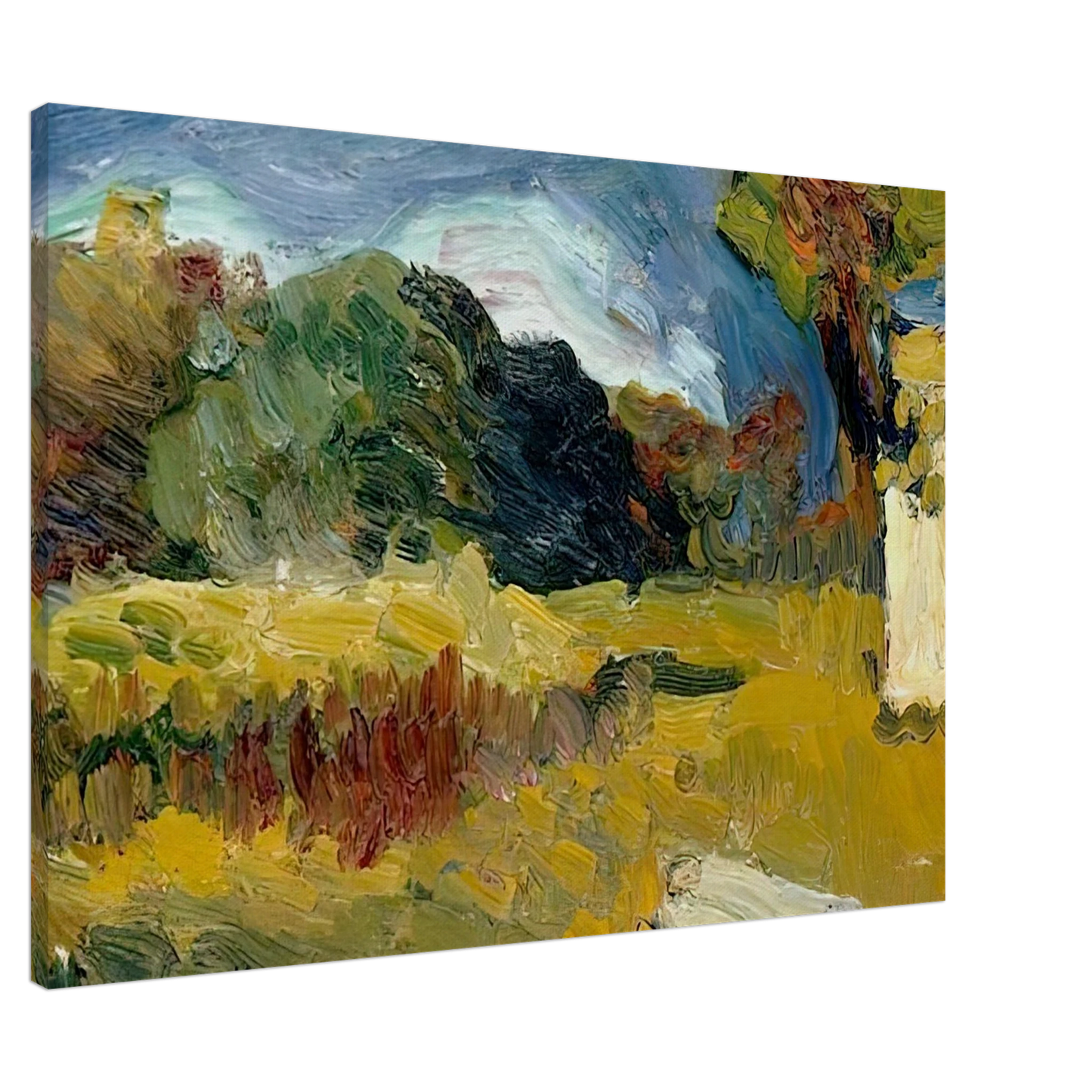 Henri Matisse - LANDSCAPE OF CORSICA Canvas - 20x30 cm / 8x12 inches-canvas
