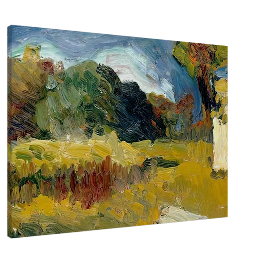 Henri Matisse - LANDSCAPE OF CORSICA Canvas - 20x30 cm / 8x12 inches-canvas